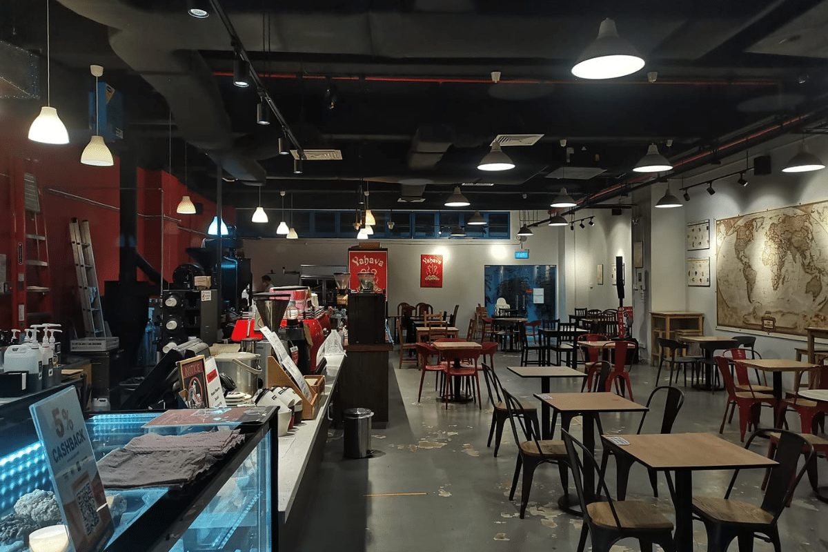 work cafes in Singapore