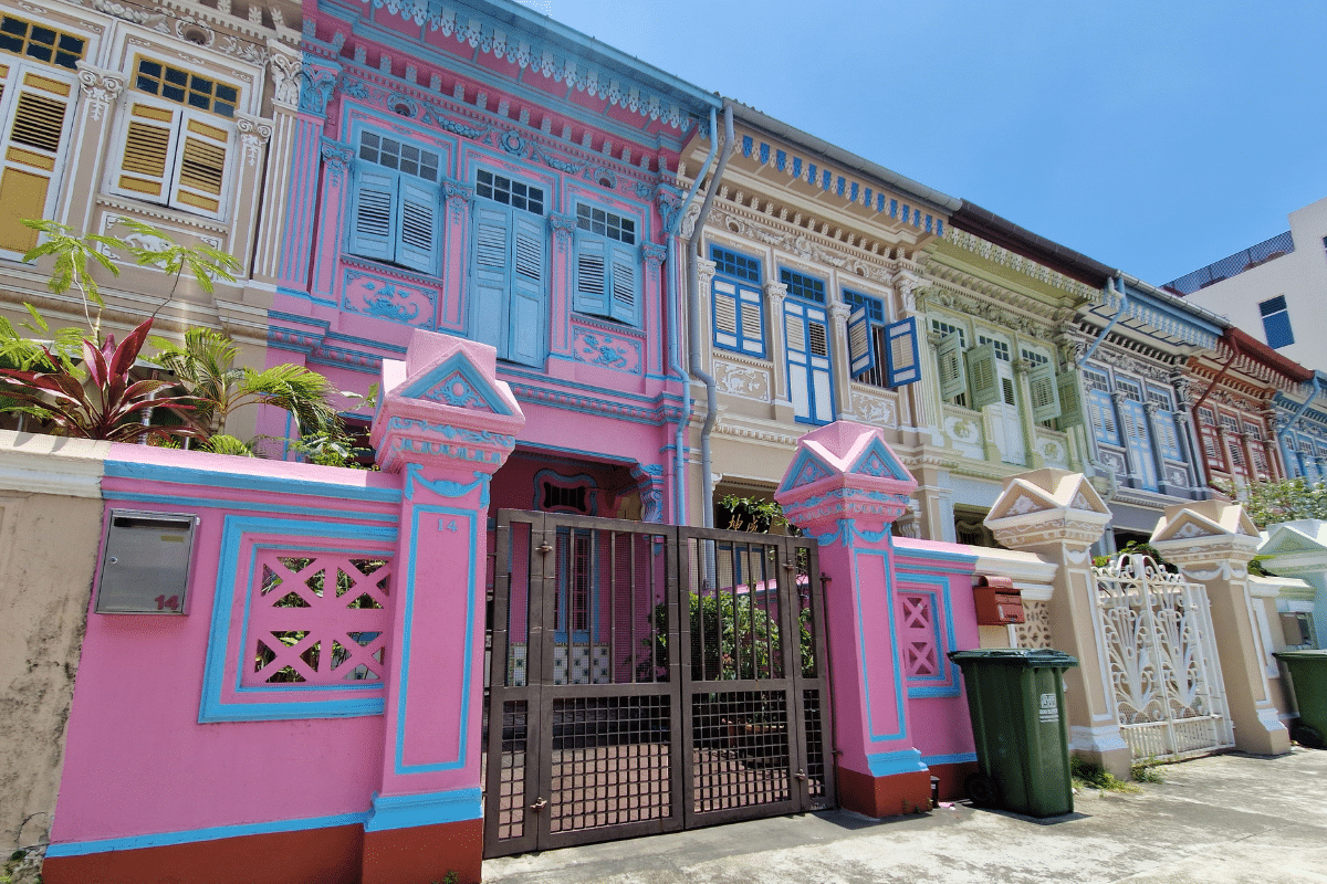 colourful shophouses in Joo Chiat Road things to do November 