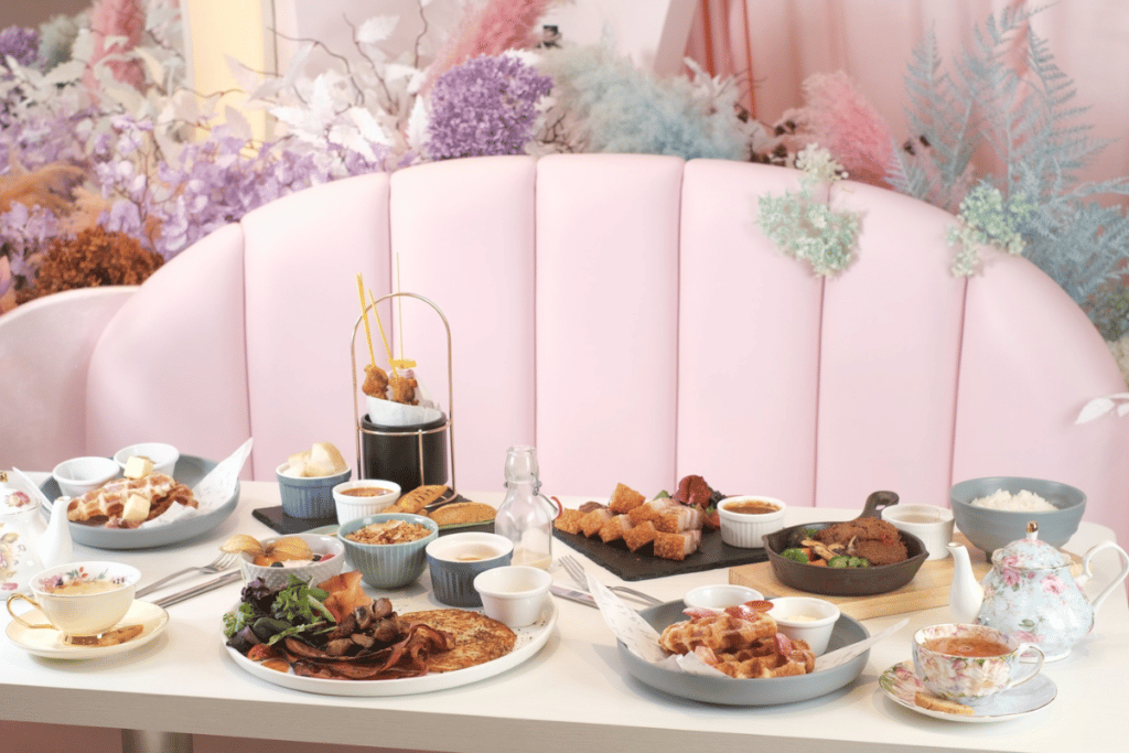 Enjoy An Instagrammable Fairytale Affair At This Pink Floral Café In Singapore