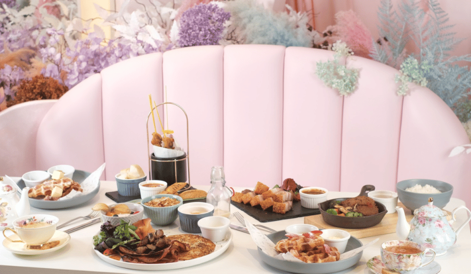Enjoy An Instagrammable Fairytale Affair At This Pink Floral Café In Singapore