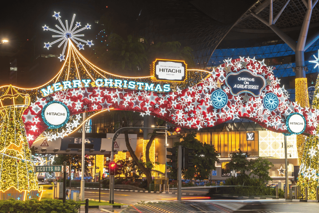 Christmas on a Great Street Singapore Orchard Road