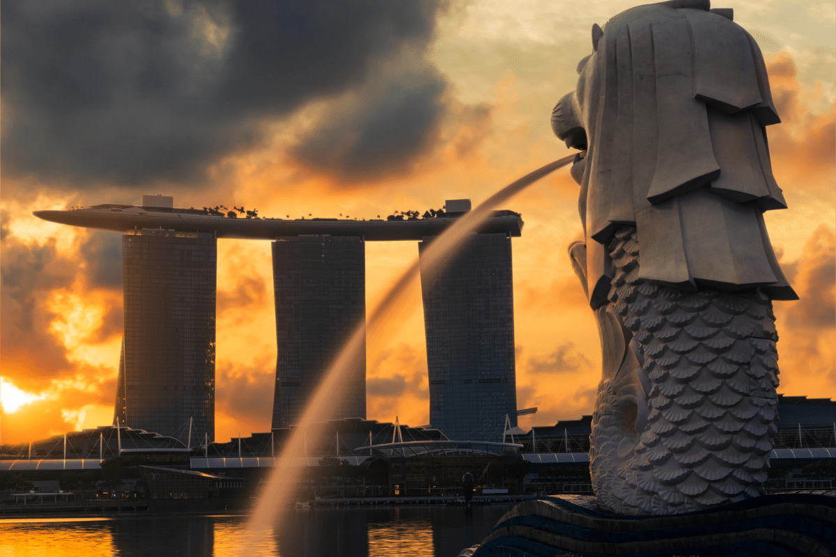 best sunset sunrise in Singapore