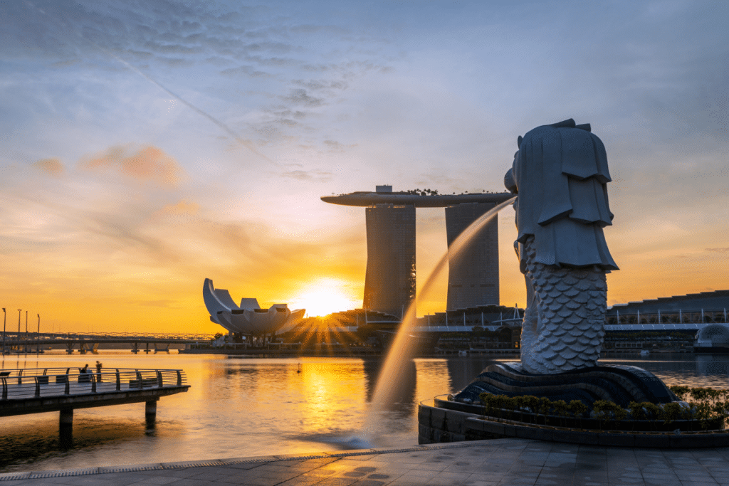best sunset sunrise places in Singapore