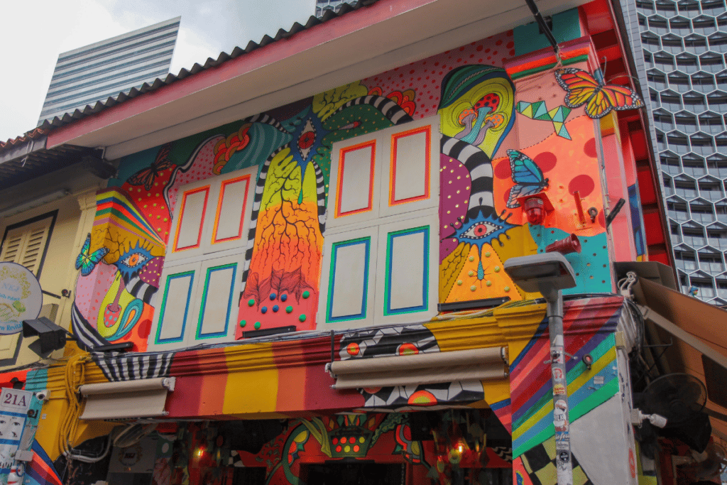 Haji Lane Street Art Singapore