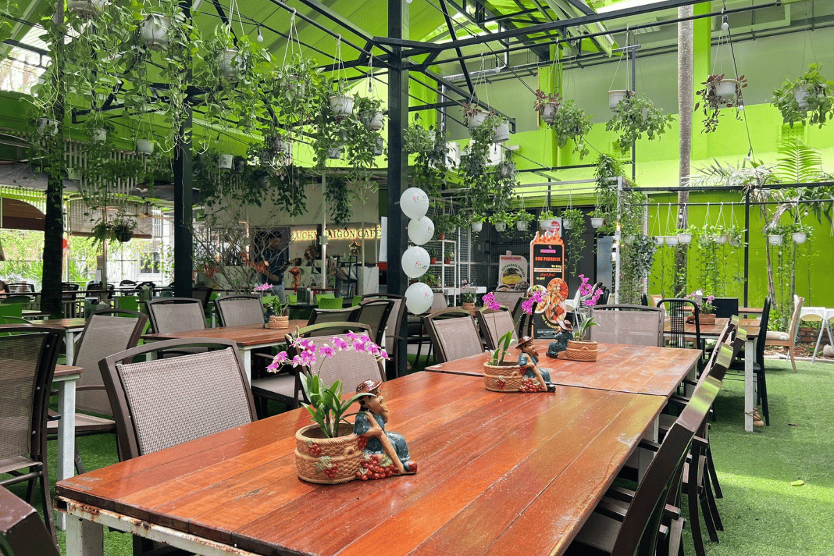 Lucky Saigon Singapore botanical themed cafes