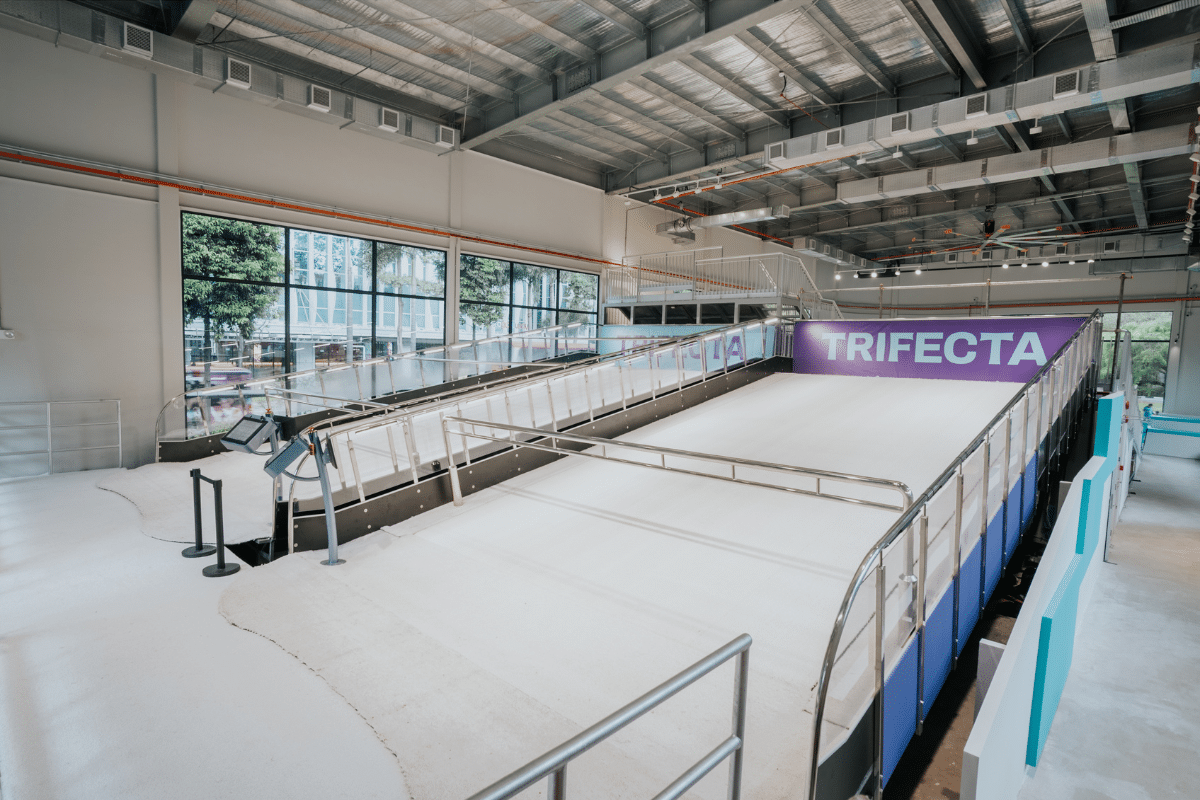 Trifecta by The Ride Side world's first skate surf snow venue opening in Singapore