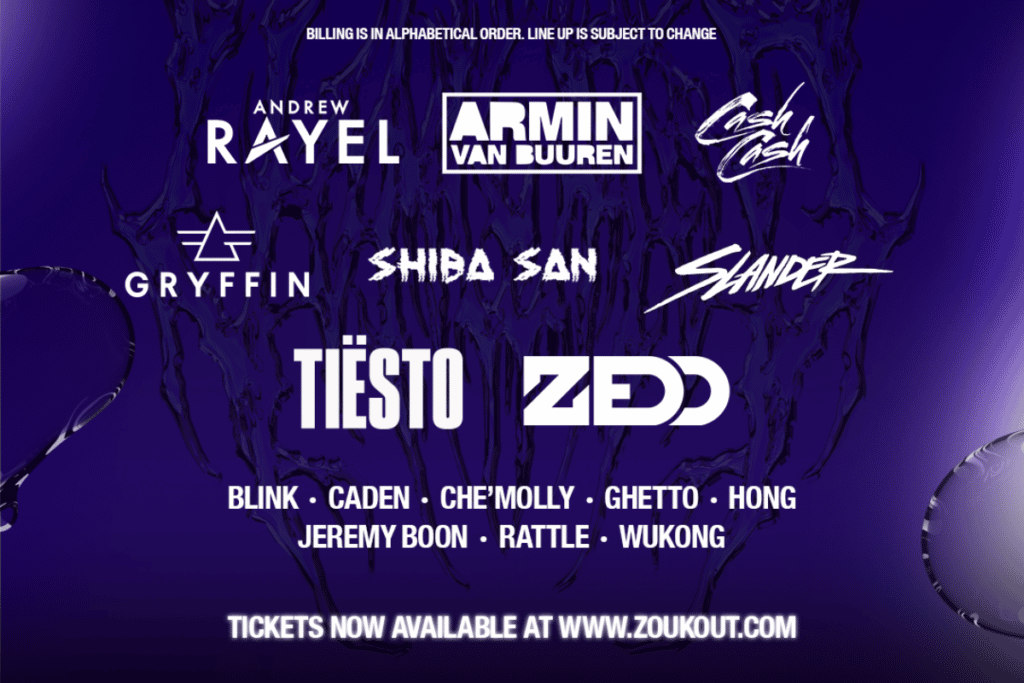 ZoukOut Singapore December 2022 music festival