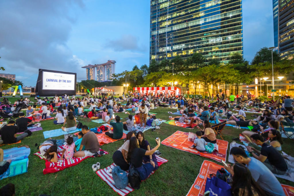 Carnival By The Bay free outdoor movies games Singapore September 2023