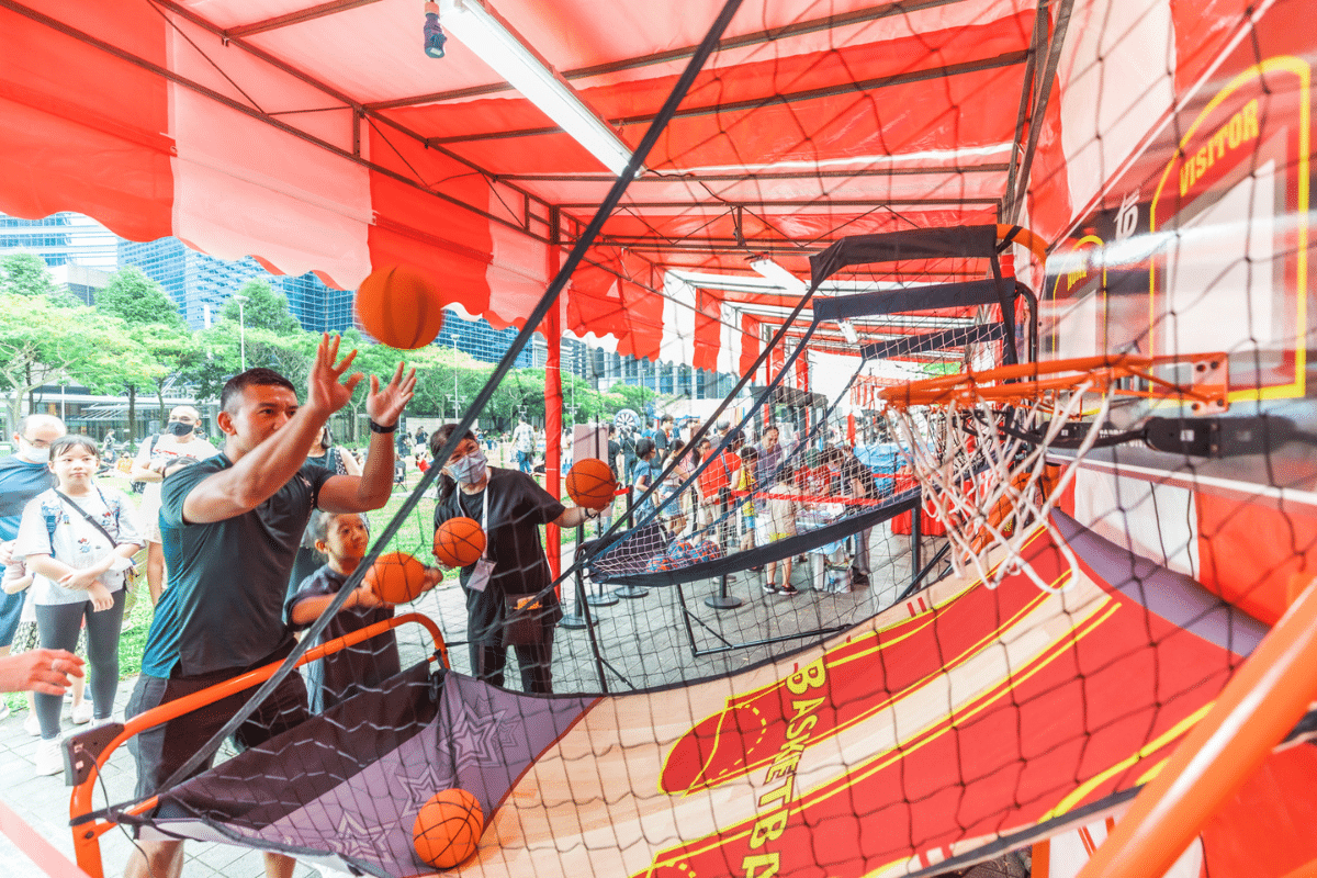 games at Carnival By The Bay 2023 Singapore