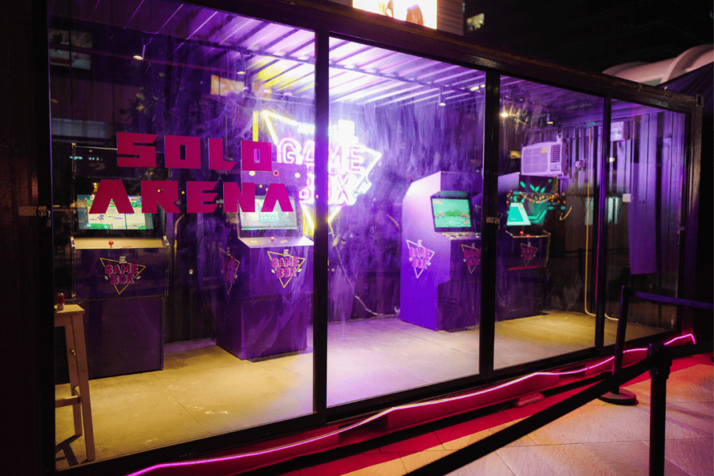 Gamebox Solo Arena Games in Singapore Pop Up