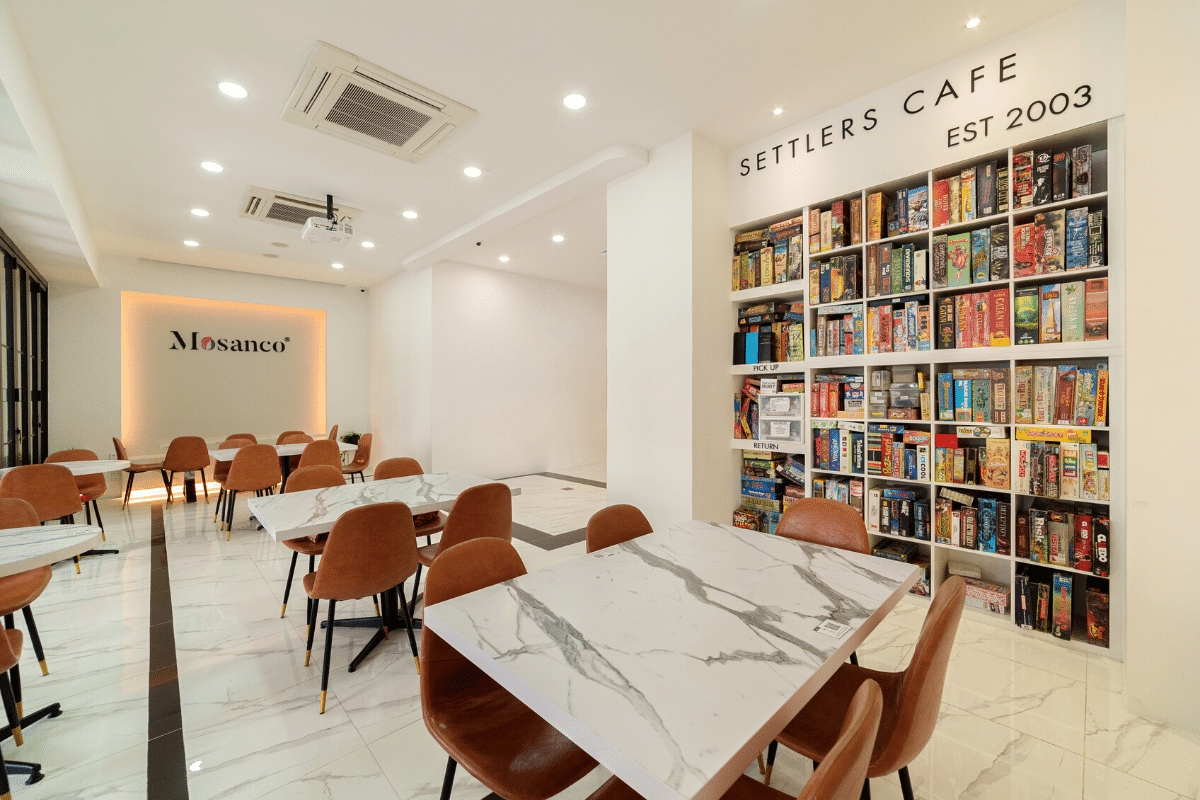 best board games café in Singapore things to do November