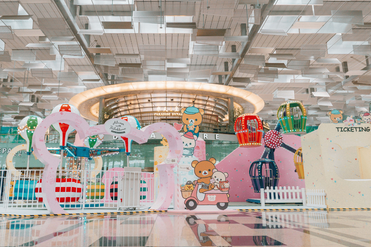 Rilakkuma at Changi Airport 2023