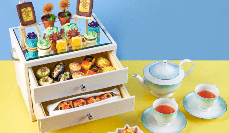 A Limited Time Van Gogh Afternoon Tea Has Popped Up In Singapore
