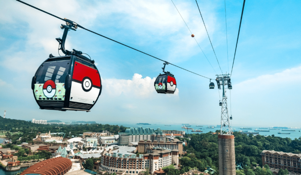 A Pokémon Cable Car Experience Launches Next Week In Singapore