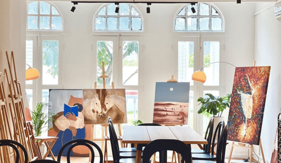 Dine And Paint At This Unique New Art Jamming Café In Tanjong Pagar