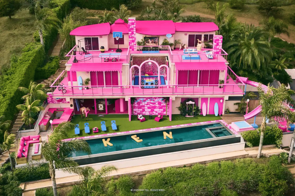 Barbie Dreamhouse stay in Malibu California