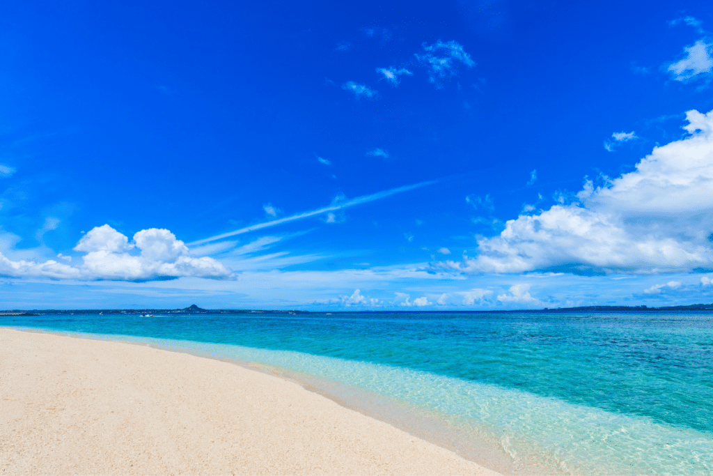 Okinawa Islands in Japan