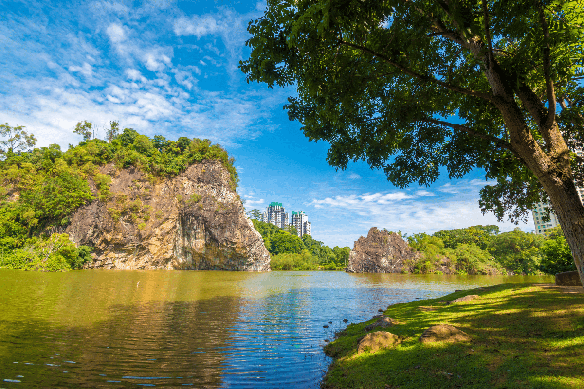 Nature walks in The Lion City quarries 