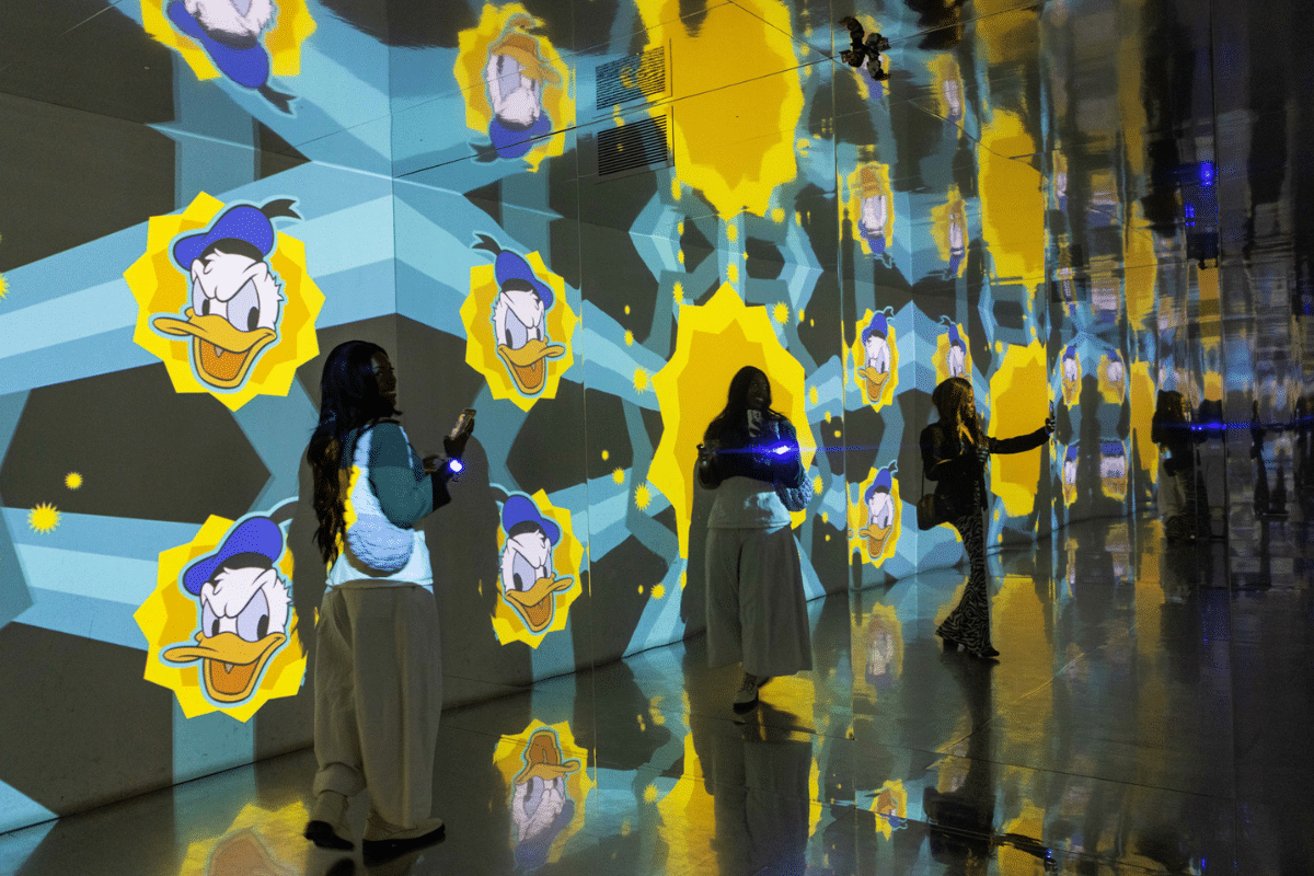 projections at new exhibition in Singapore WD
