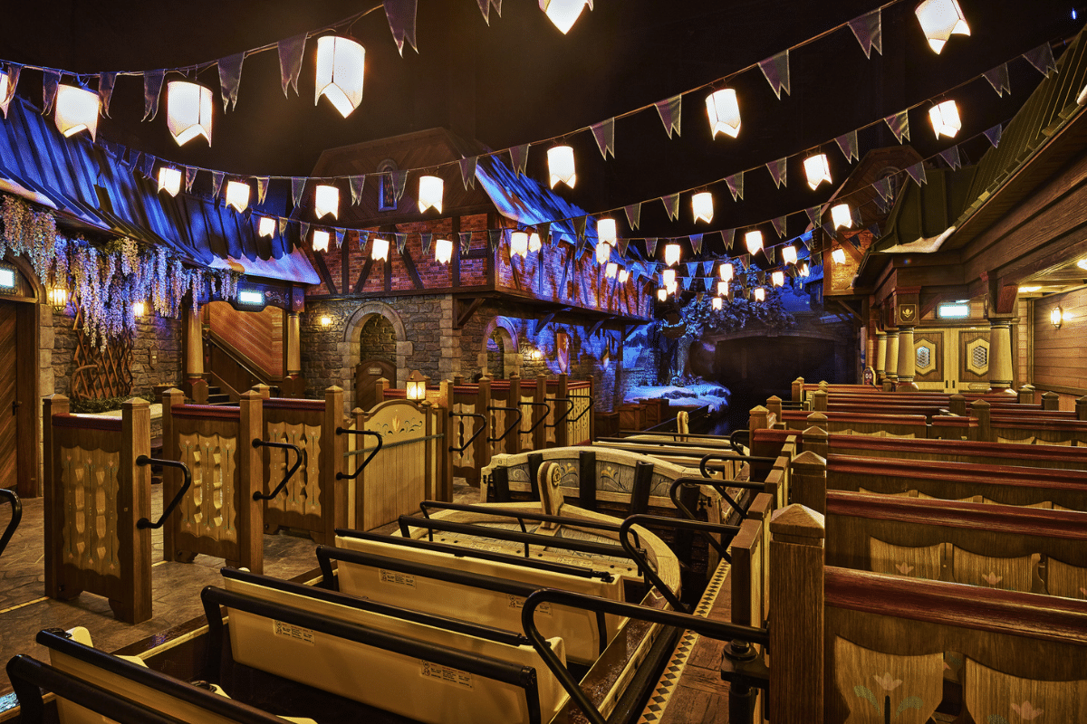 World of Frozen food at theme park