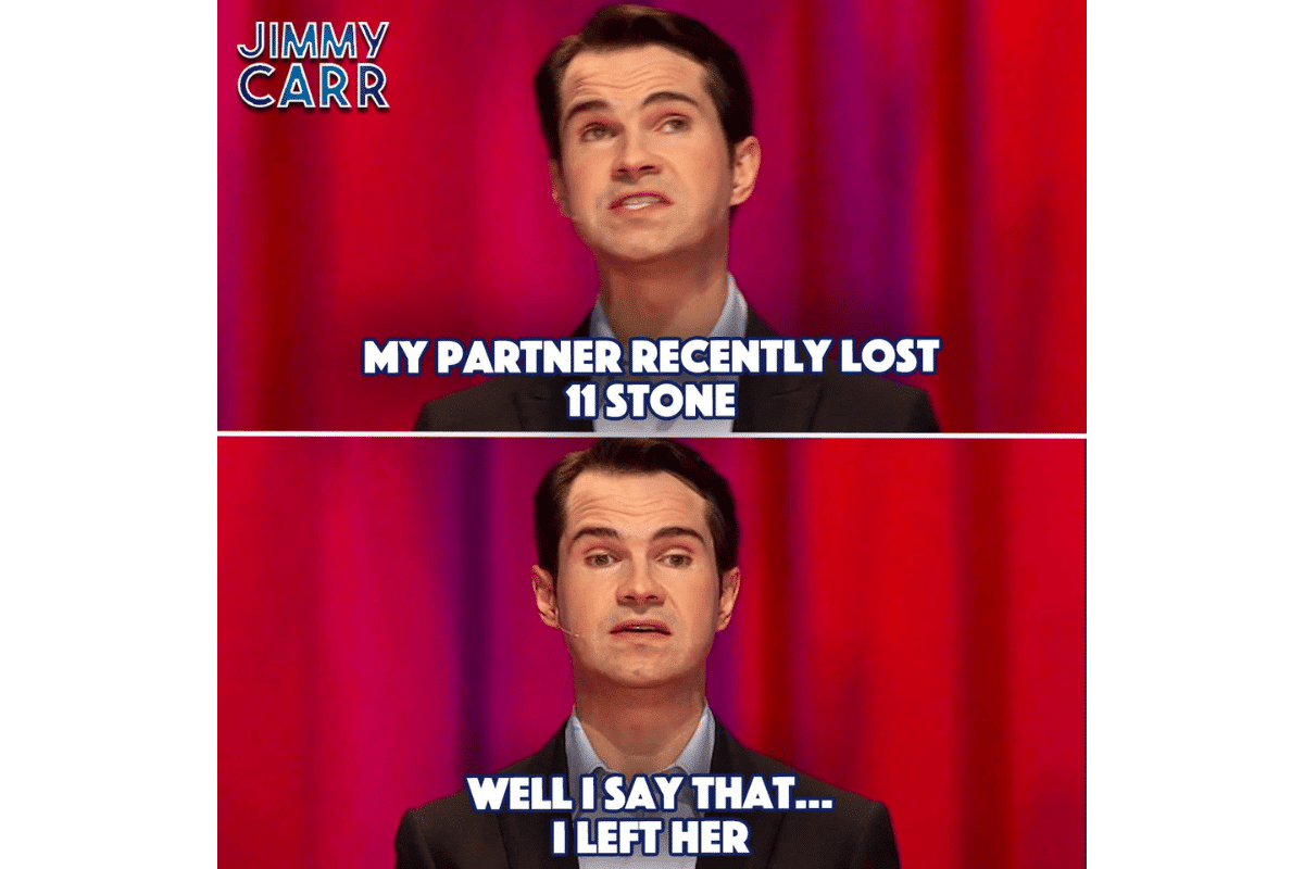 Jimmy Carr show in Singapore January 2024