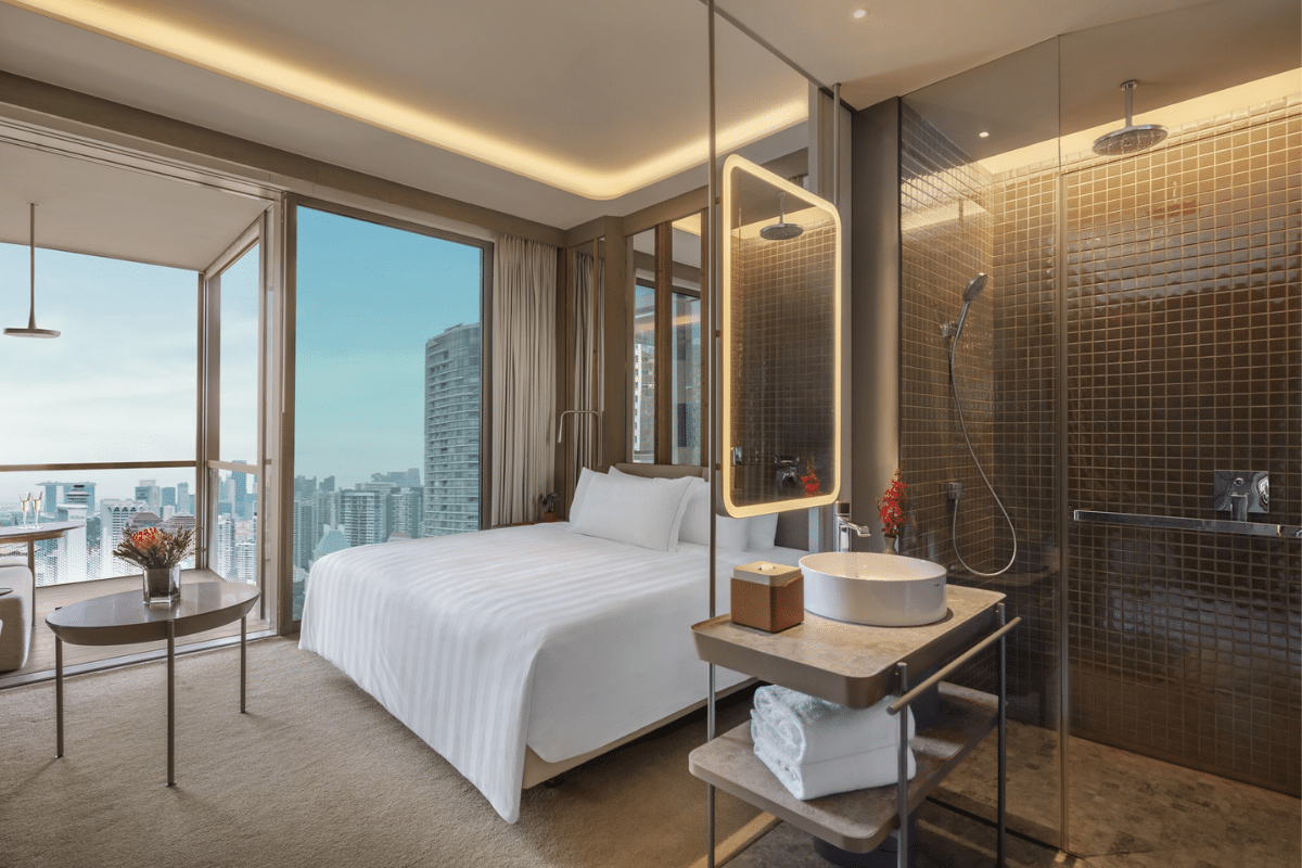 Pan Pacific Orchard rooms in the sky 