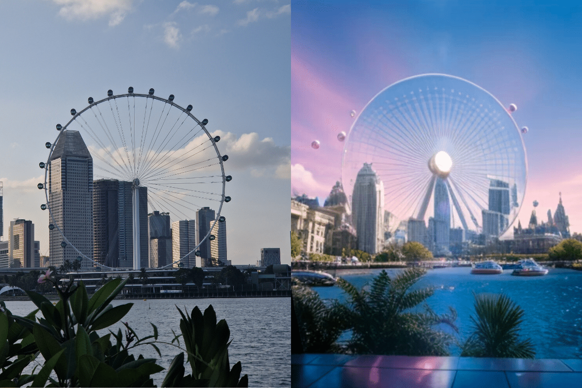 Singapore Flyer in 3000 years 