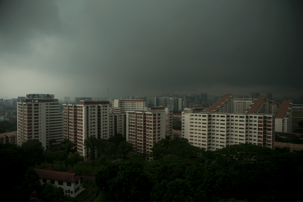 thundery showers expected in Singapore November 2023
